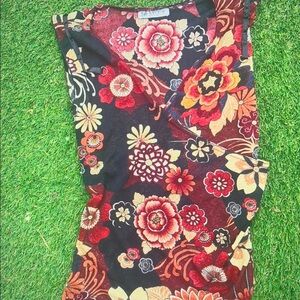 Floral Women's Top - Multicolor